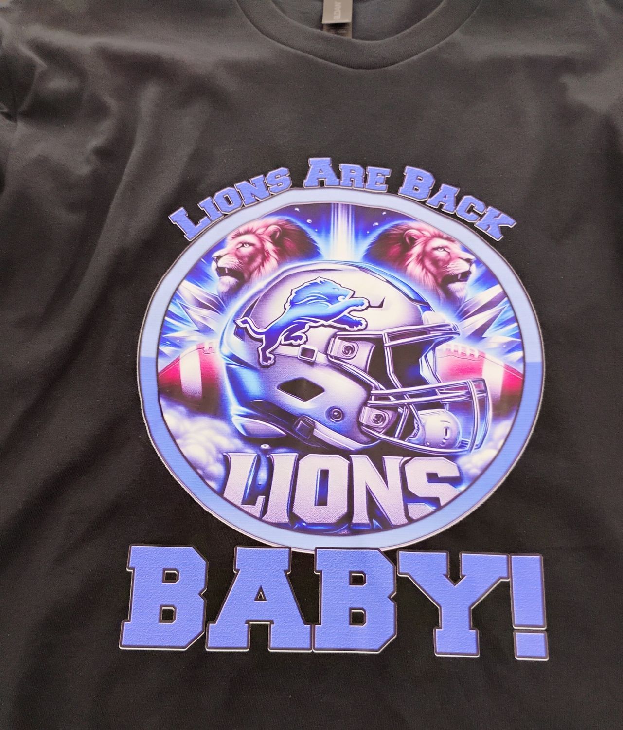 Lion back baby