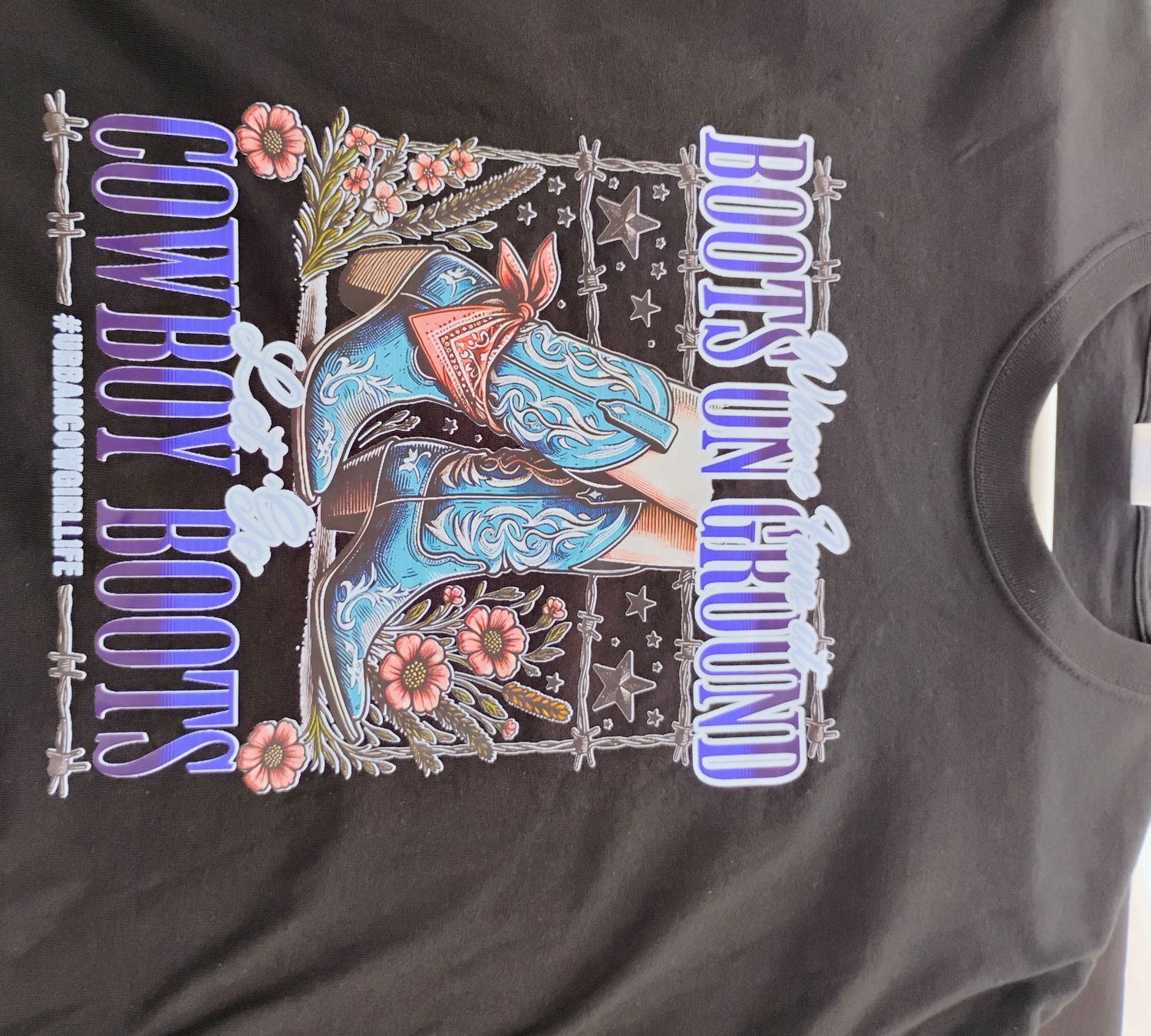 Boots on ground t-shirt