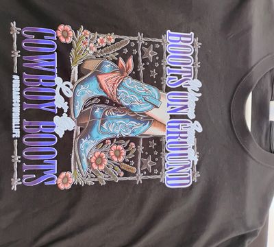 Boots on ground t-shirt