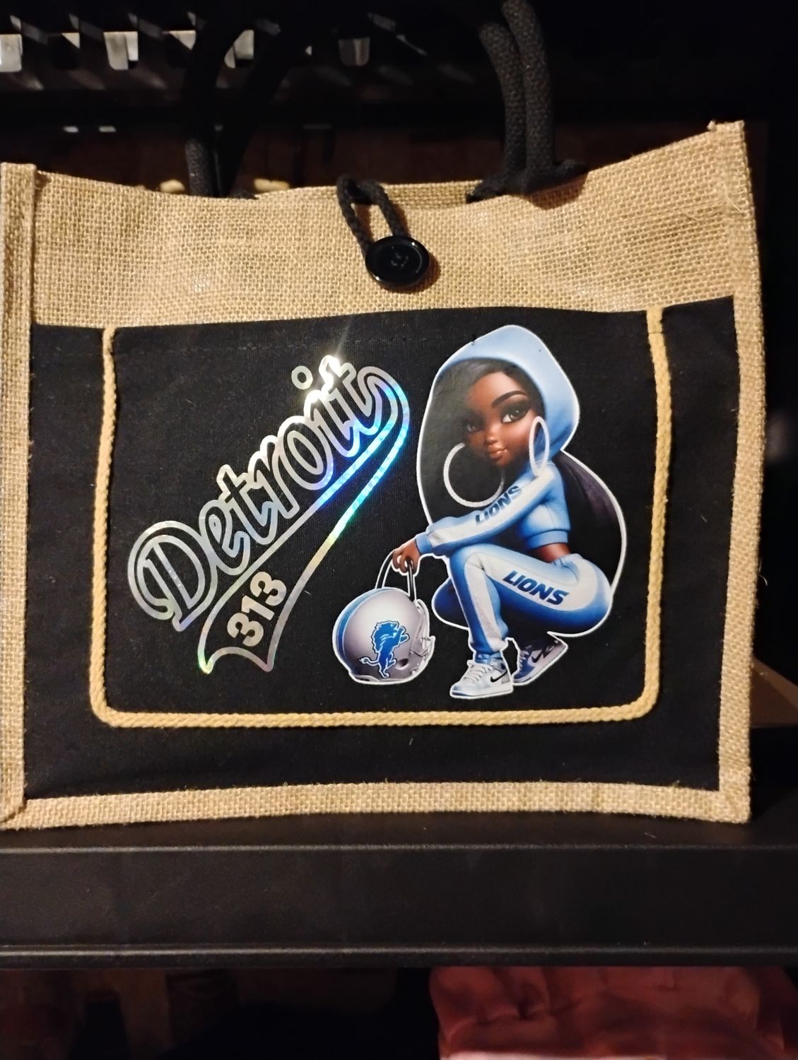 Detroit Lions girl woolbag Detroit Lions girl woolbag