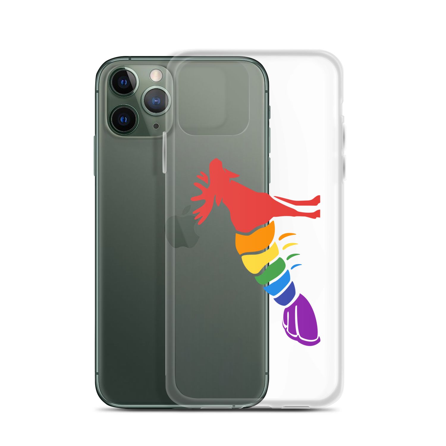 Rainbow Mooster iPhone® Case