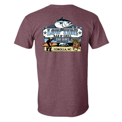 ★Low Tide★ LAYERED TSHIRT GREY Boxy Sueded Tee – Marine Layer