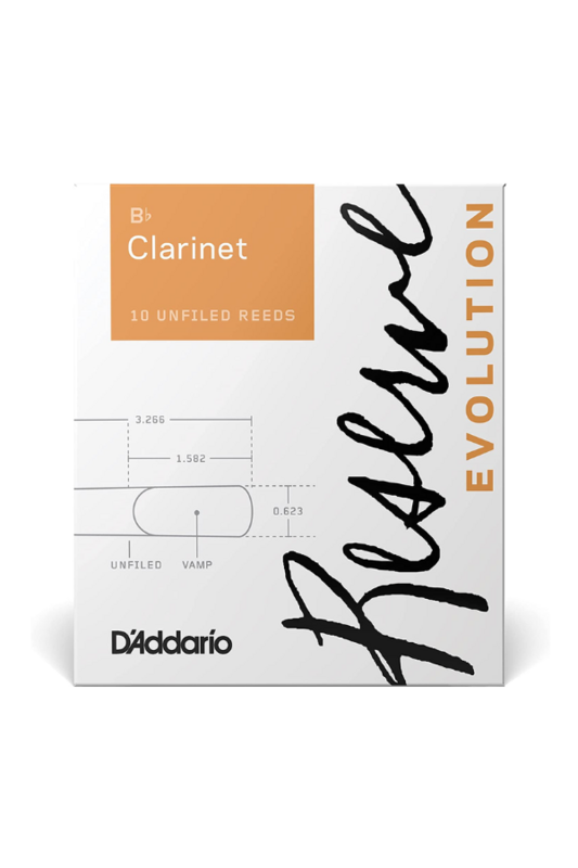D&#39;Addario Reserve Evolution Bb Clarinet Reeds