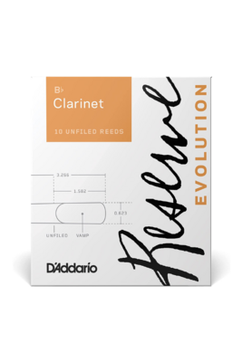 D&#39;Addario Reserve Evolution Bb Clarinet Reeds