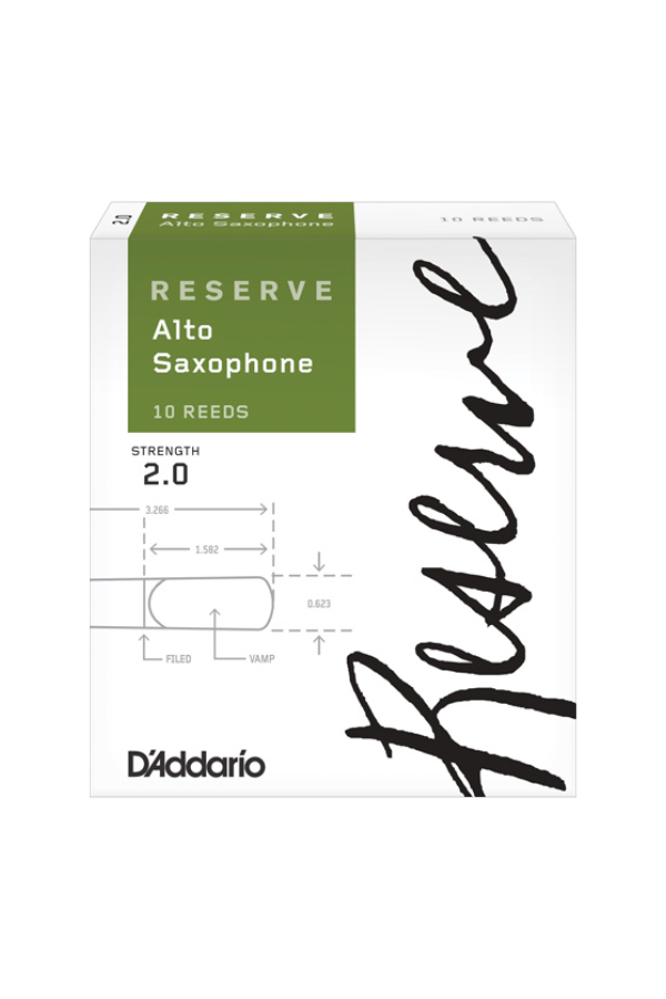 D&#39;Addario Reserve Alto Saxophone Reeds