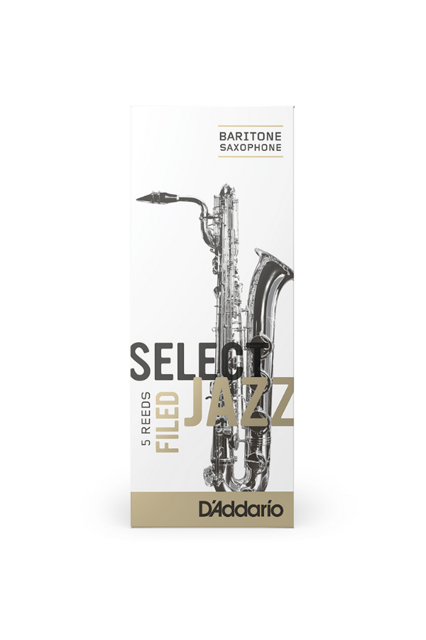 D&#39;Addario Select Jazz Organic Filed Baritone Saxophone Reeds