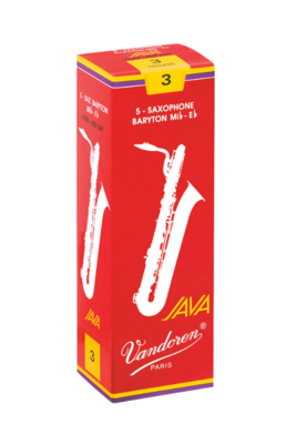 Vandoren Java Red Filed Baritone Saxophone Reeds