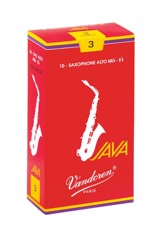 Vandoren Java Red Filed Alto Saxophone Reeds