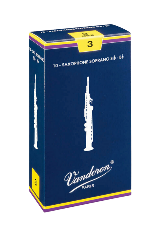 Vandoren Traditional Soprano Saxophone Reeds