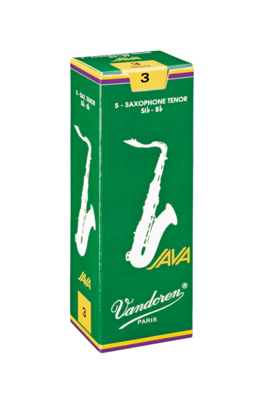 Vandoren Java Green Tenor Saxophone Reeds