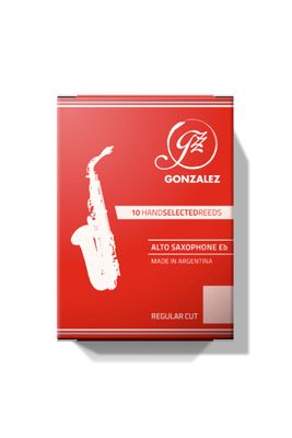 Gonzalez Regular Cut Alto Saxophone Reeds