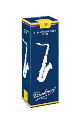Vandoren Traditional Tenor Saxophone Reeds