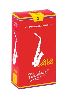 Vandoren Java Red Filed Alto Saxophone Reeds Vandoren Java Red Filed Alto Saxophone Reeds