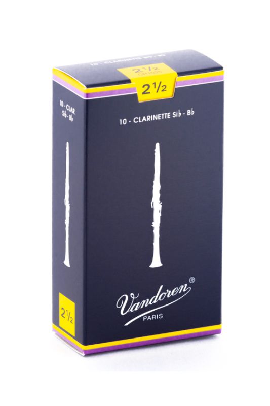 Vandoren Traditional Bb Clarinet Reeds