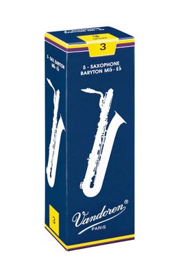 Vandoren Traditional Baritone Saxophone Reeds Vandoren Traditional Baritone Saxophone Reeds