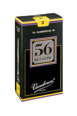 Vandoren 56 Rue Lepic Bb Clarinet Reeds