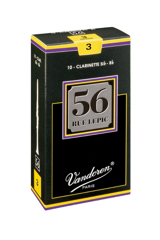Vandoren 56 Rue Lepic Bb Clarinet Reeds