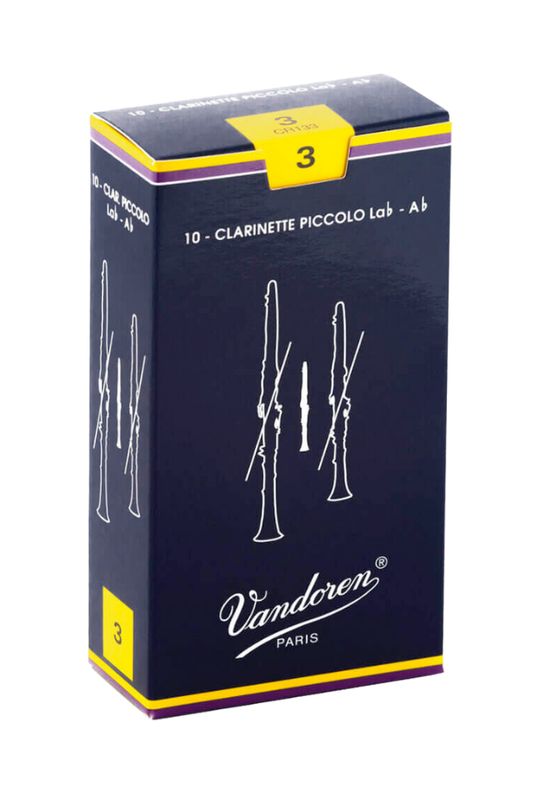 Vandoren Traditional Ab Sopranino Clarinet Reeds