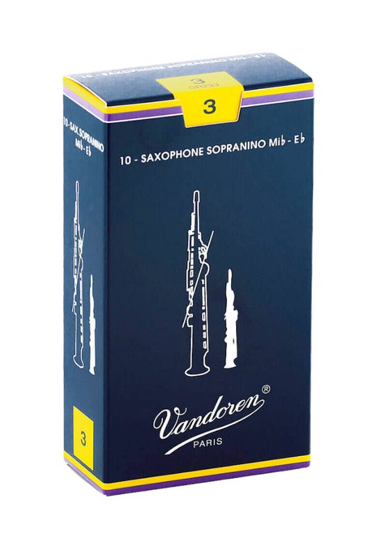 Vandoren Traditional Sopranino Saxophone Reeds