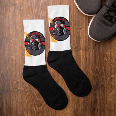 2thurl Toxic Logo Socks