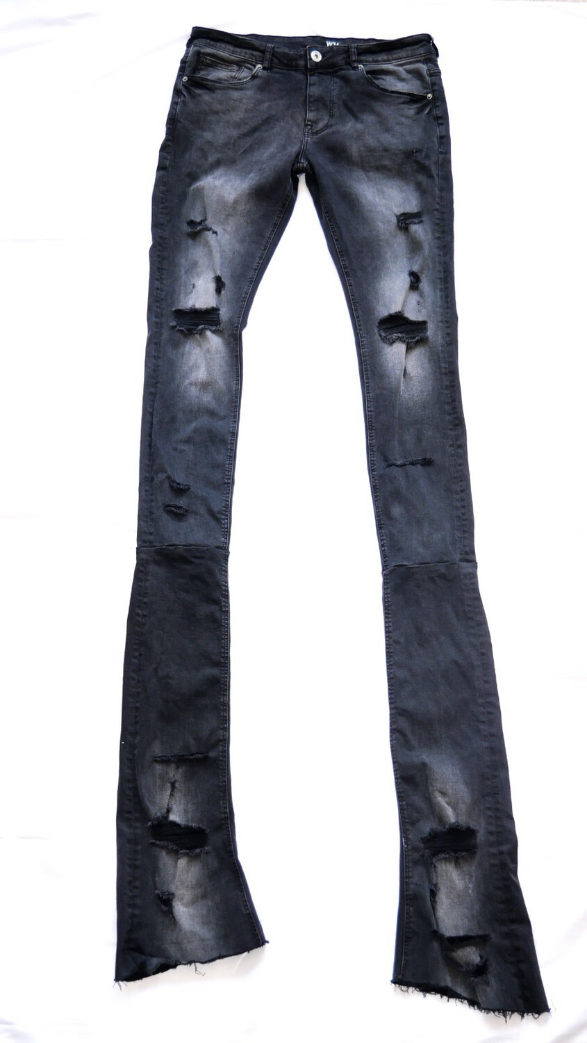 003 STACKED ONYX JEANS (MENS)
