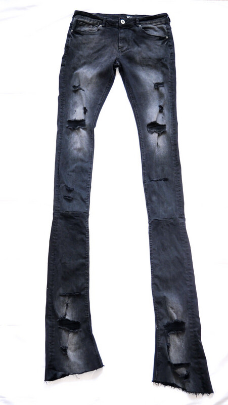 003 STACKED ONYX JEANS (MENS)