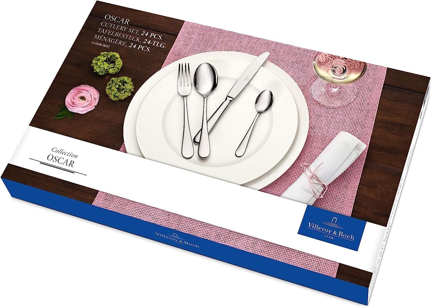 Villeroy &amp; Boch Oscar Cutlery Set 24 pieces