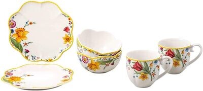 Villeroy &amp; Boch Spring Awakening Breakfast Set 6 pieces