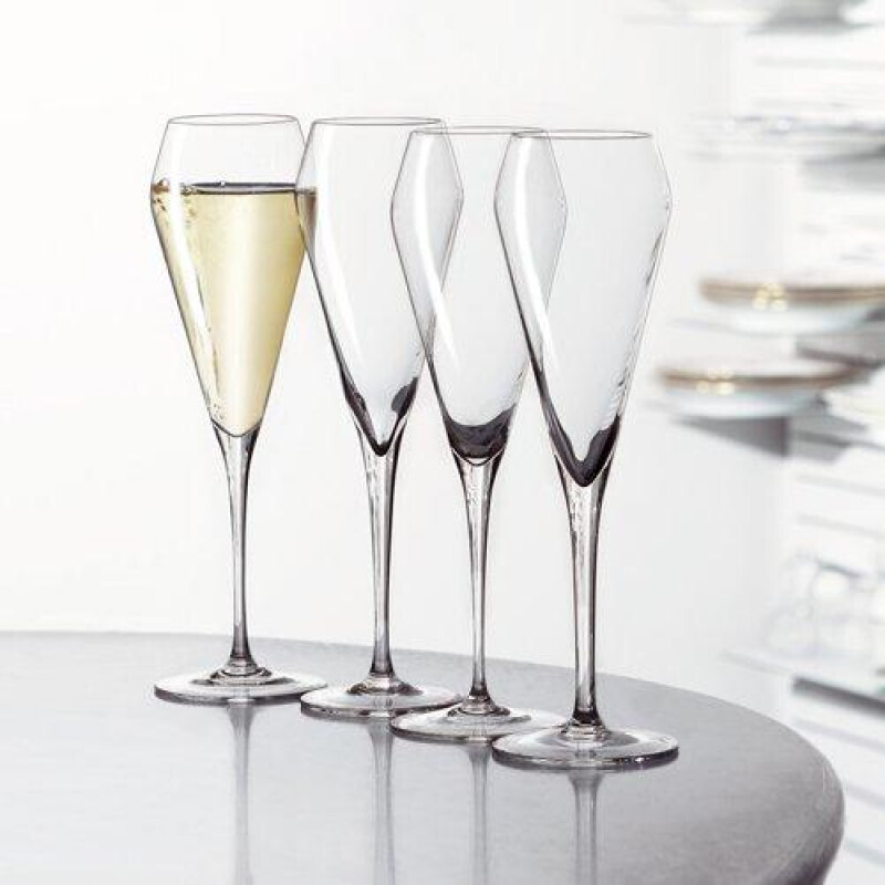 Spiegelau Willsberger Anniversary Champagne Flute Set  4 pieces