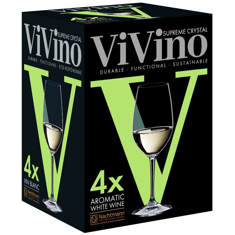 Nachtmann ViVino White wine glass set 4pieces h214mm 370ml