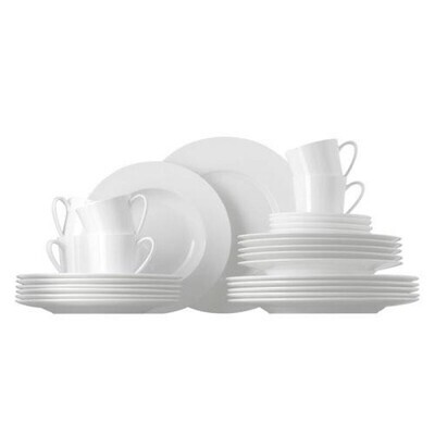 Rosenthal Jade Weiß Complete dinnerware set 30 pieces