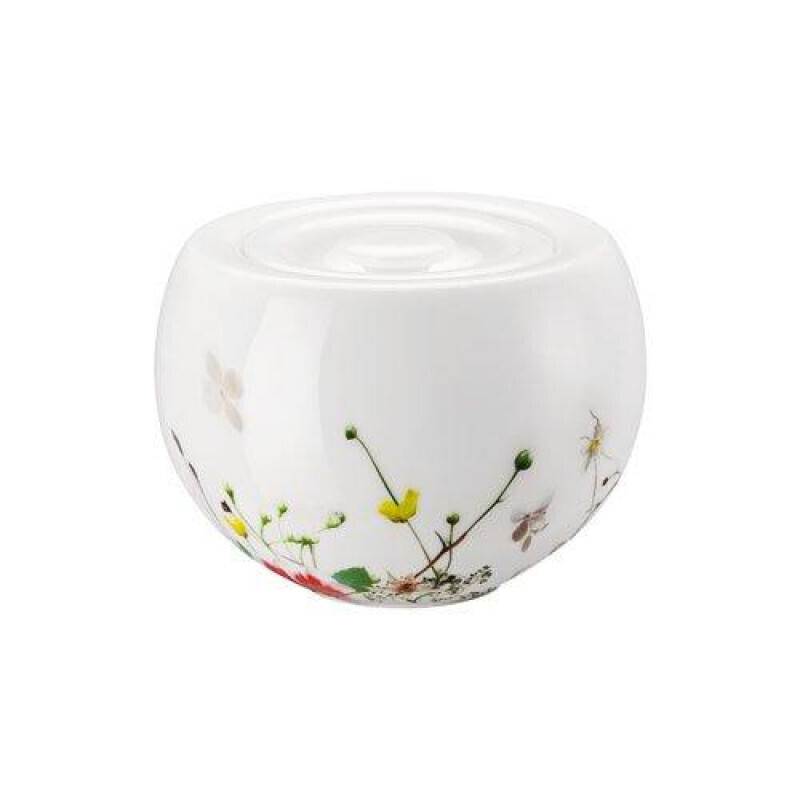 Rosenthal Brillance Fleurs Sauvages Sugar Bowl 6 Persons 0.25 L
