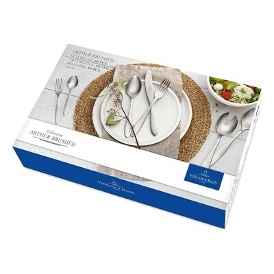 Villeroy &amp; Boch Arthur Cutlery Set 68 pieces brushed