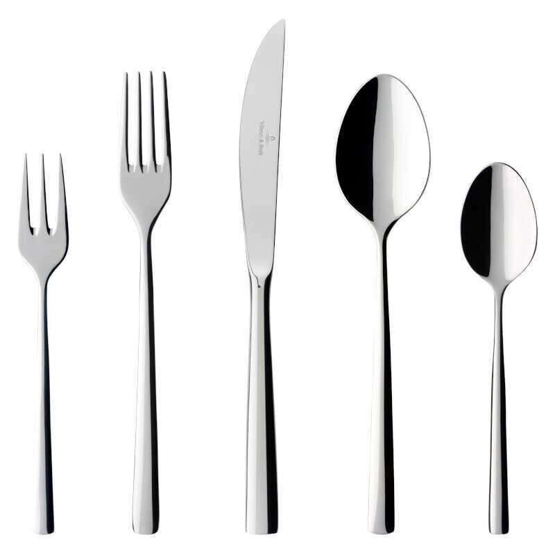 Villeroy &amp; Boch Piemont Cutlery Set 30 pieces 18-10 Stainless Steel