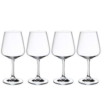 Villeroy &amp; Boch Ovid Kristallglas Drinking Glass for red wine 4 pieces