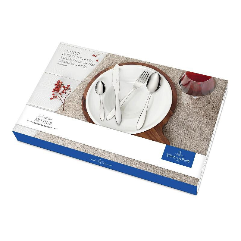 Villeroy &amp; Boch Arthur Cutlery Set 24 pieces stainless