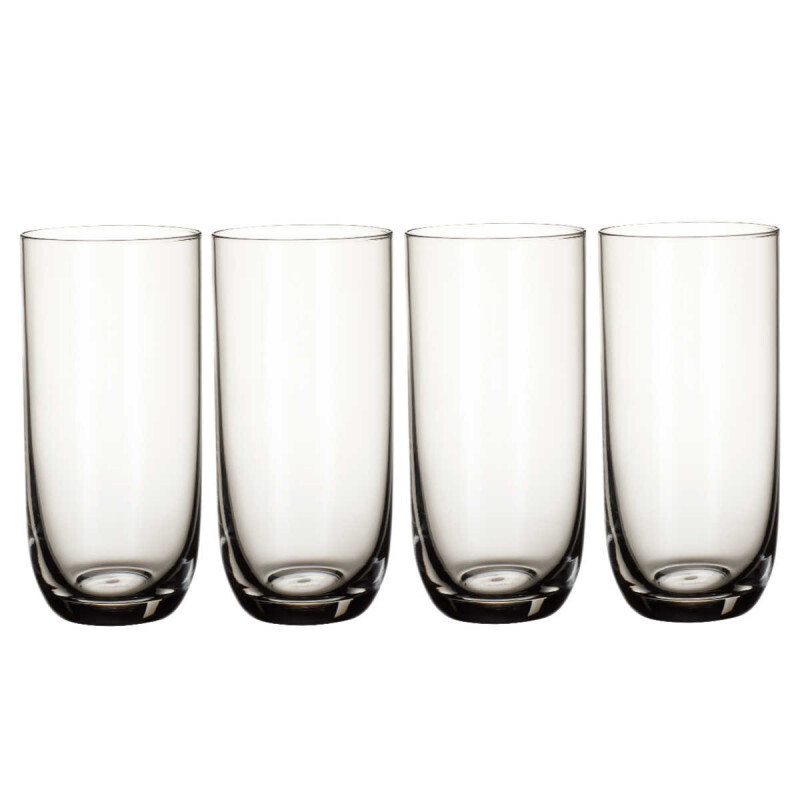 Villeroy &amp; Boch La Divina Longdrink Cup Glass Set 4 pieces