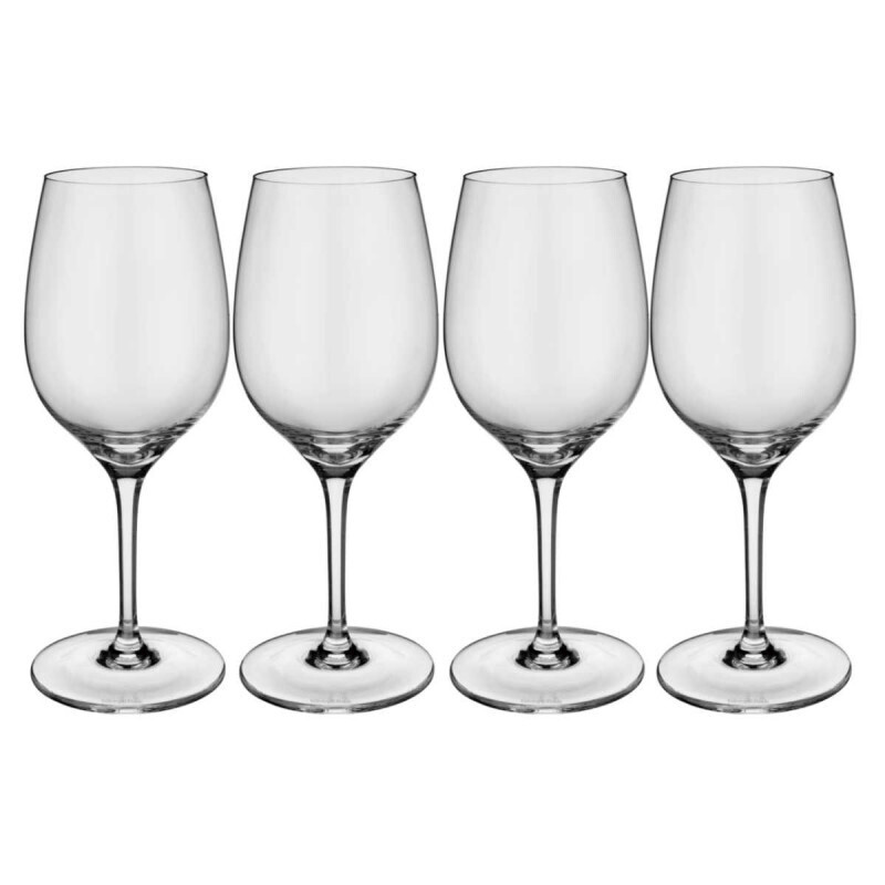 Villeroy &amp; Boch Entree white wine angle glass set 4 pieces