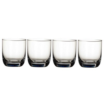 Villeroy &amp; Boch La Divina whisky mug glass set 4 pieces
