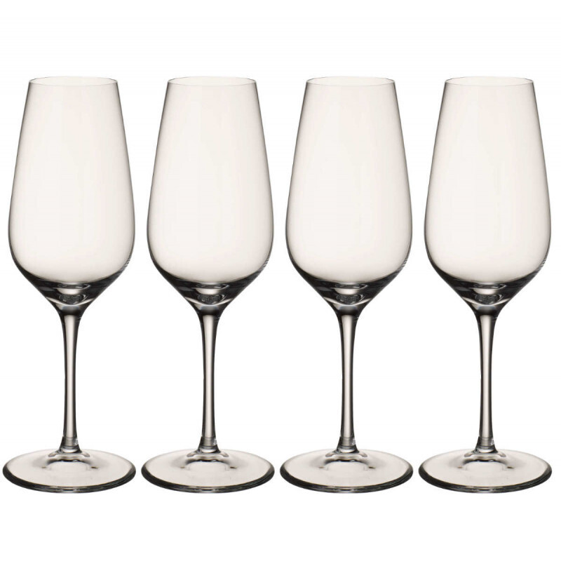 Villeroy &amp; Boch Entree sparkling wine goblet glass set 4 pieces