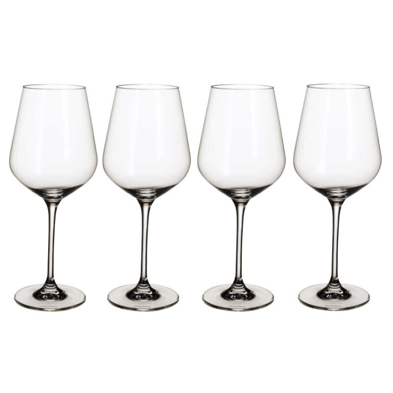 Villeroy &amp; Boch La Divina Burgundy Glass Set 4 pieces