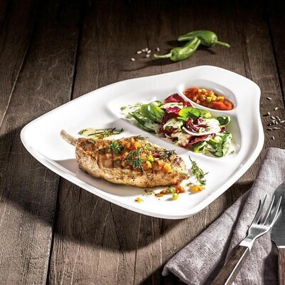 Villeroy &amp; Boch BBQ Passion Steak Plate L 30x29 cm 2 pieces set