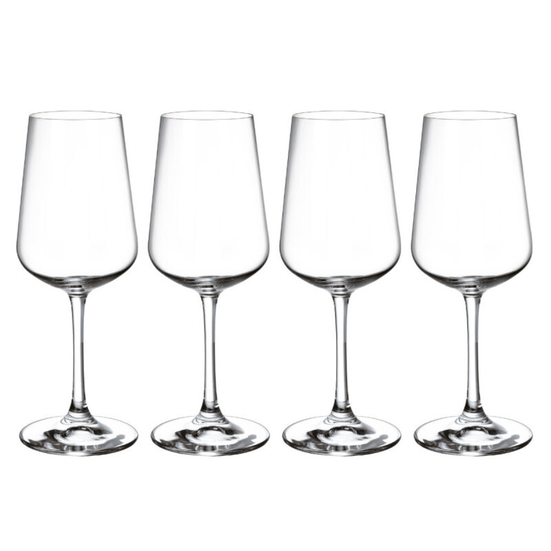 Villeroy &amp; Boch Ovid Kristallglas Drinking Glass for white wine 4 pieces