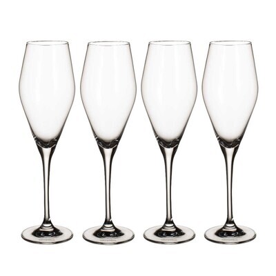 Villeroy &amp; Boch La Divina Champagne Goblet Glass Set 4 pieces
