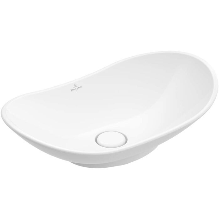 Villeroy &amp; Boch My Nature Surface-mounted washbasin  610 x 360 x 150 mm  White Alpin CeramicPlus  w…