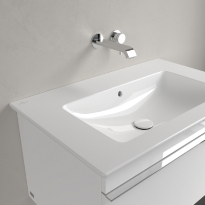 Villeroy &amp; Boch Venticello Vanity washbasin  800 x 500 x 165 mm  White Alpin  with overflow