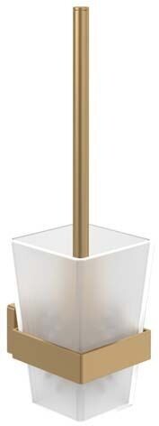 Villeroy &amp; Boch Elements - Striking Toilet brush set  94 x 118 x 340 mm  Brushed Gold