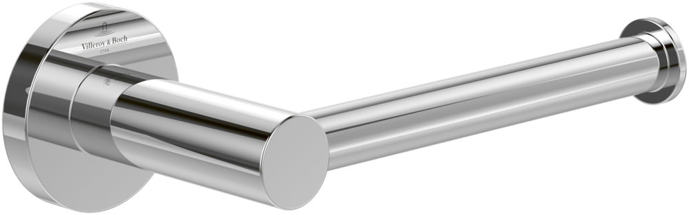Villeroy &amp; Boch Elements - Tender Toilet roll holder without cover  177 x 83 x 54 mm  Chrome