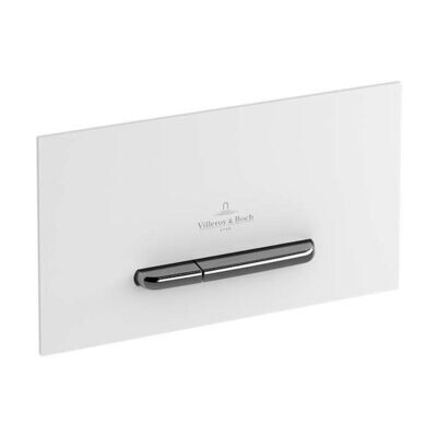 Villeroy &amp; Boch ViConnect installation systems Toilet flush plate 300S  Dual flush  White