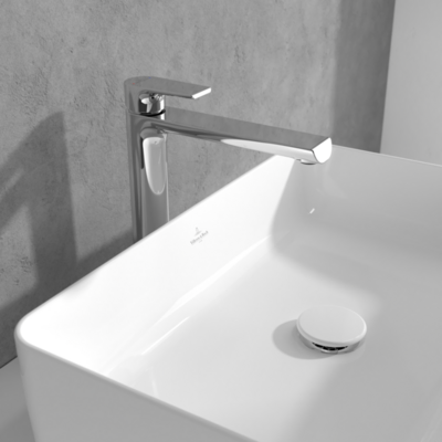 Villeroy &amp; Boch Liberty Tall single-lever basin mixer without waste  Chrome